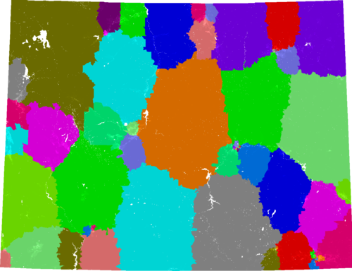 Wyoming House of Representatives congressional district map, current